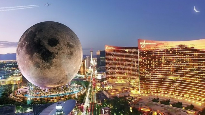 Las Vegas : un gigantesque hôtel de luxe en forme de lune va voir le jour