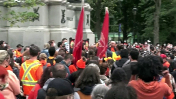 Canada: rassemblement à Montréal en hommage aux victimes autochtones