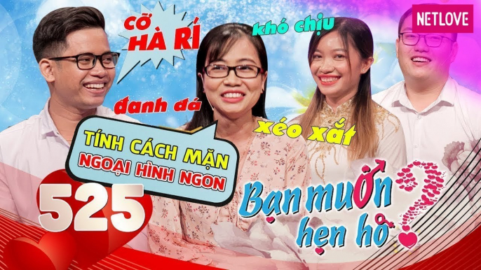 Bạn Muốn Hẹn Hò - Tập 525: Trai Cà Mau bị GAY thả dê lên BMHH tìm vợ bị cô gái Long An từ chối phũ