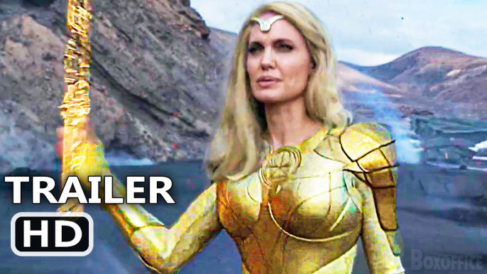 ETERNALS "Thena Fights Deviants" Trailer