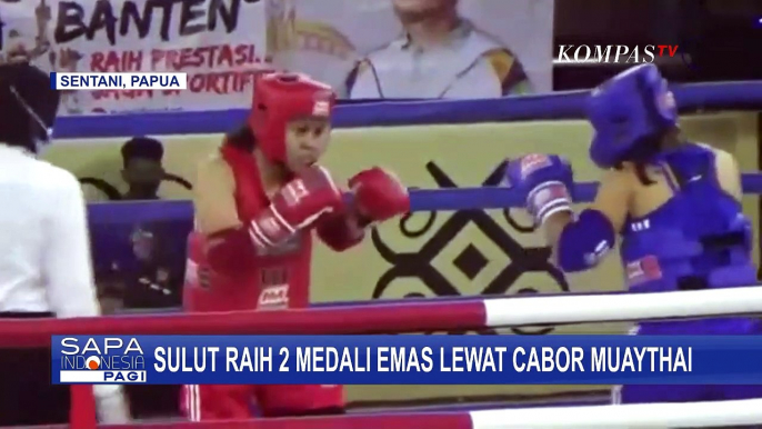 Sulawesi Utara Dapat Medali Emas Pertama di PON XX Papua Lewat Cabor Muaythai