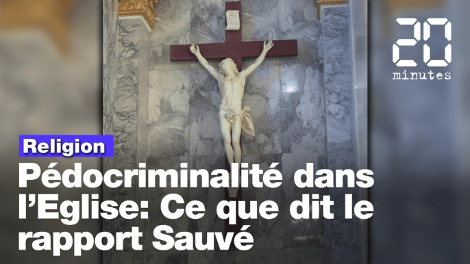 Pédocriminalité dans l'Eglise: 216.000 victimes depuis 1950 selon le rapport Sauvé