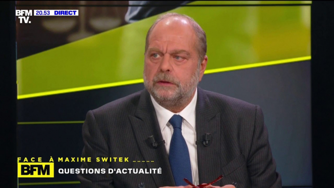 Éric Dupond-Moretti à propos des surveillants pris en otage: "Psychologiquement, ils sont extrêmement choqués"