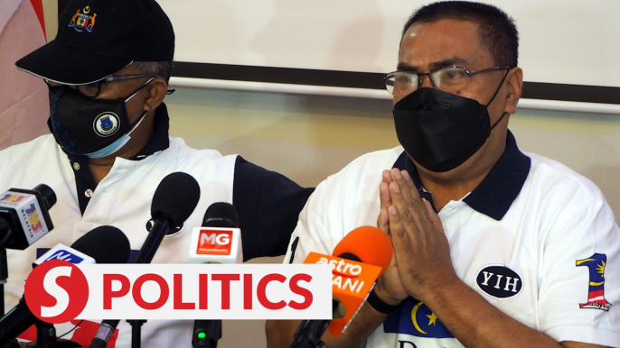 Former Melaka rep breaks down at press conference, claims he is still an Umno member