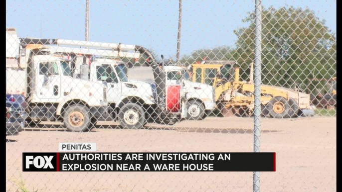 Authorities Investigate Explosion Near Warehouse