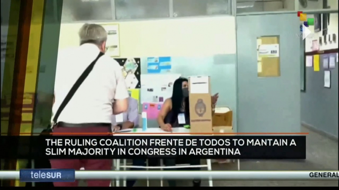 FTS 8:30 15-11: The Ruling Coalition Frente de Todos to mantain a slim majority