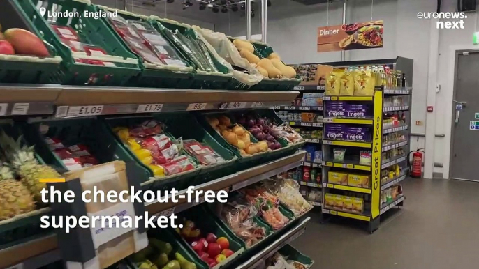 No scanning, no cashiers, no cards: We went grocery shopping at London’s new checkout-free Tesco