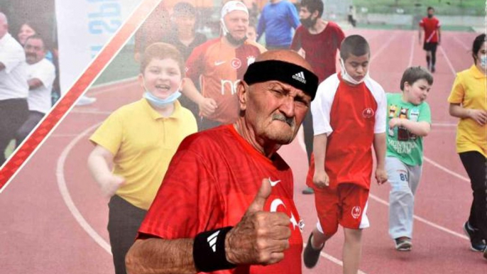 74 yaşındaki maratoncu gençlere taş çıkartıyor