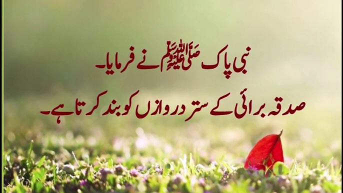 HAZRAT MUHAMMAD { SAW } KE AQWAL E ZAREEN-AQWAL E ZAREEN IN URDU-BEAUTIFUL QUOTES- LEADERSHIP QUOTES