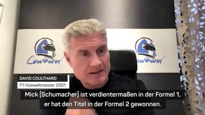 Coulthard: "Mick Schumacher verdient in der F1"