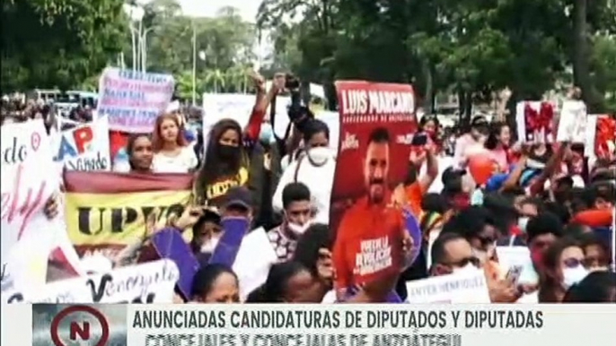 PSUV presentó los candidatos y candidatas de los 21 municipios del estado Anzoátegui rumbo al 21-NOV