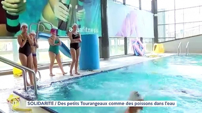 SOLIDARITÉ / Des petits Tourangeaux comme des poissons dans l'eau