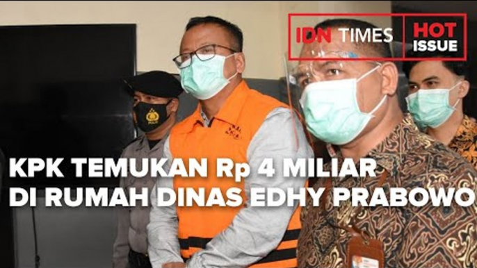 KPK TEMUKAN UANG Rp4 MILIAR SAAT GELEDAH RUMAH DINAS EDHY PRABOWO