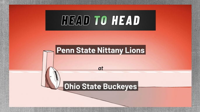 Penn State Nittany Lions at Ohio State Buckeyes: Over/Under
