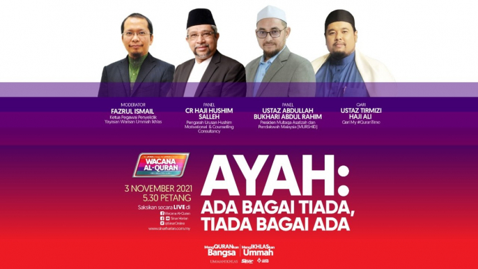 [LIVE] AYAH: ADA BAGAI TIADA, TIADA BAGAI ADA