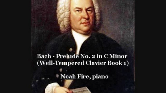 Bach - Prelude No.2 in C Minor, BWV 847