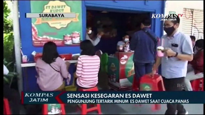 Sensasi Menikmati Es Dawet Hits di Surabaya