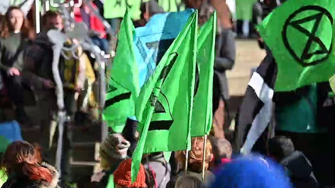 COP26 Extinction Rebellion Protest