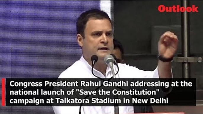 ‘Modi-ji is interested only in Modi-ji’: Rahul Gandhi takes on PM over attacks on Dalits and women