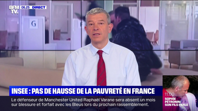 Le taux de pauvreté reste stable en 2020 malgré la crise sanitaire, d'après l'Insee