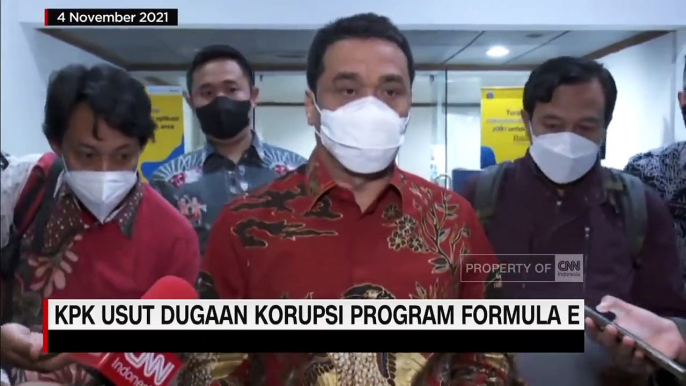 KPK Usut Dugaan Korupsi Program Formula E