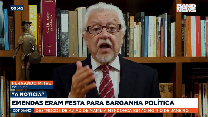 As emendas de relator eram uma festa para a barganha política. Veja na coluna "A Notícia" com Fernando Mitre (@fernandomitre).Saiba mais em youtube.com.br/bandjornalismo#BandNews20anos #mitre #política