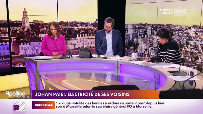 RMC s’engage pour vous : Johann paie l'électricité de ses voisins - 09/12