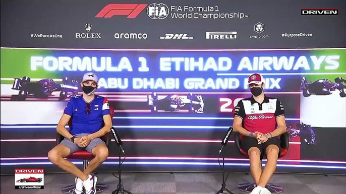 F1 2021 Abu Dhabi GP - Thursday (Drivers) Press Conference - Part 2