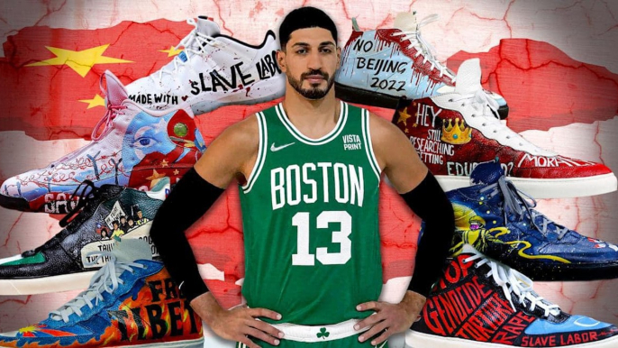 Enes Kanter Freedom Says NBA ‘Begged’ Him Not To Wear ‘Free Tibet’ Shoes