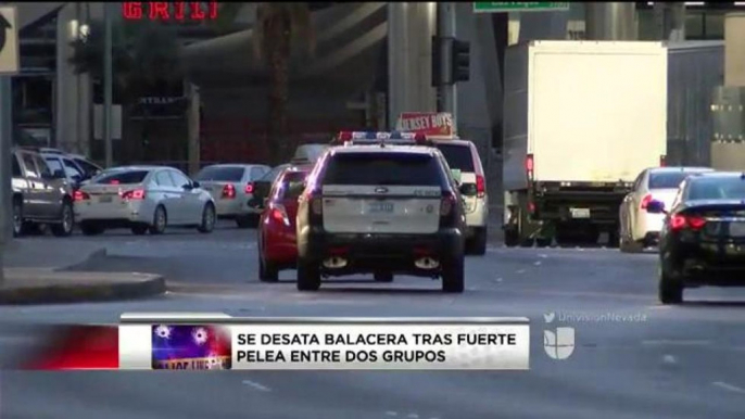 Se Registra Balacera Fatal cerca de Hotel Cosmopolitan en el Strip de Las Vegas