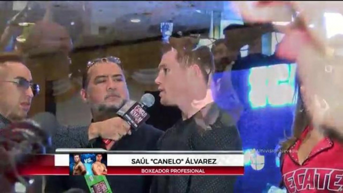 Saúl "El Canelo" Álvarez llega a Las Vegas