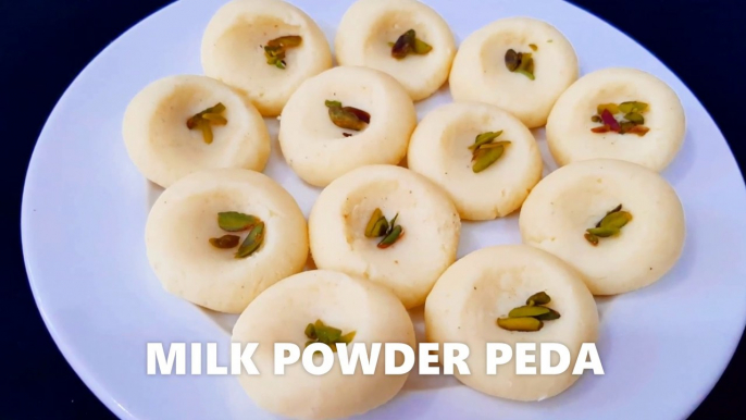 Milk peda | milk powder peda recipe | peda recipe | How to make peda | Chef Amar