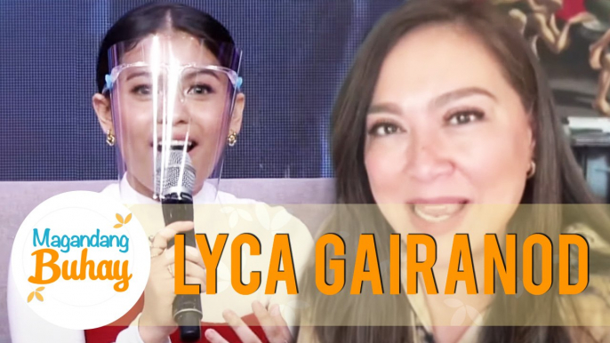 Lyca is surprised by Karen's birthday message | Magandang Buhay