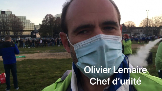 Le flashmob des scouts arlonais après le ramassage des déchets pour Viva for Life