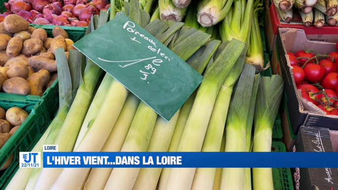 À la UNE : l'hiver vient dans la Loire / Les Verts enchaînent une deuxième victoire consécutive en Ligue 1 / L'équipe de foot fauteuil de l'ASSE a repris son championnat / Nelson Monfort visite la Chartreuse de Ste Croix-en-Jarez.