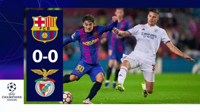 Hasil Liga Champion Tadi Malam Barcelona vs Benfiica • Hasil Bola Tadi Malam 2021