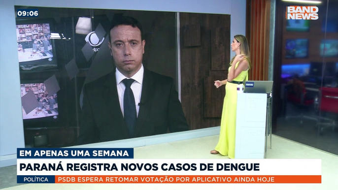 Com números da Covid mais controlados, o Paraná enfrenta um novo problema. O estado registrou 26 novos casos de dengue em uma semana.Saiba mais em youtube.com.br/bandjornalismo#BandNews20anos #dengue #Paraná