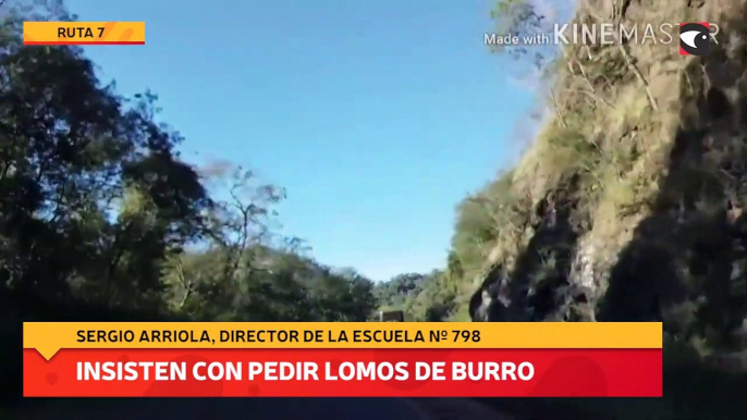 Insisten con pedir lomos de burro