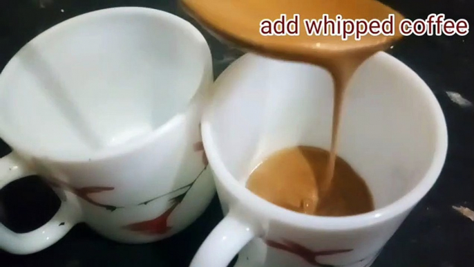 Cafe style Hot coffe Recipe I How to make Whipped coffee I Homemade Cappuccino Recipe by Safina Kitchen