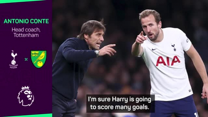 Kane focused on Spurs, not scoring - Conte