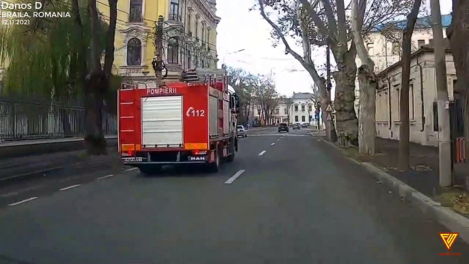 Accident in Centru Braila — BRAILA, ROMANIA | Caught On Dashcam | Close Call | Footage Show