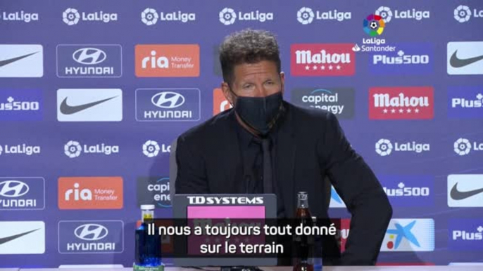 Atl. Madrid - Simeone : “Nous espérons que Trippier restera avec nous”