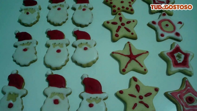 Biscoitos Decorados para o Natal