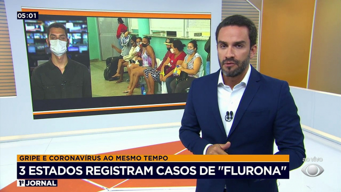 São Paulo, Rio de Janeiro e Ceará registraram casos de "flurona", que é o diagnóstico de gripe e coronavírus ao mesmo tempo.