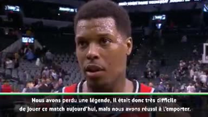 Décès de Kobe Bryant - Lowry : "Nous avons perdu une légende"