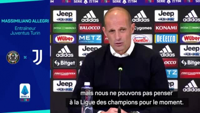 17e j. - Allegri : "Avec la Juve, c'est Pâques tous les jours"