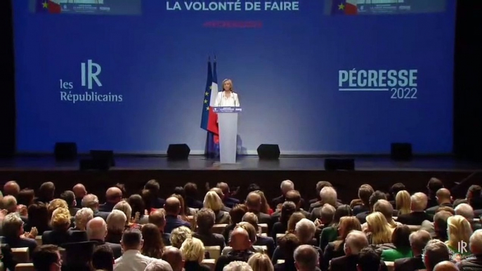 Présidentielle : Valérie Pécresse tient son premier grand meeting comme candidate des Républicains : "J’entends être dans cette campagne, comme à l’Elysée, celle qui protège le  peuple français, celle qui protège la France"