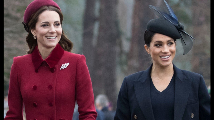 VOICI - Kate Middleton et Meghan Markle fâchées ? La reine Elizabeth II obligée d’intervenir