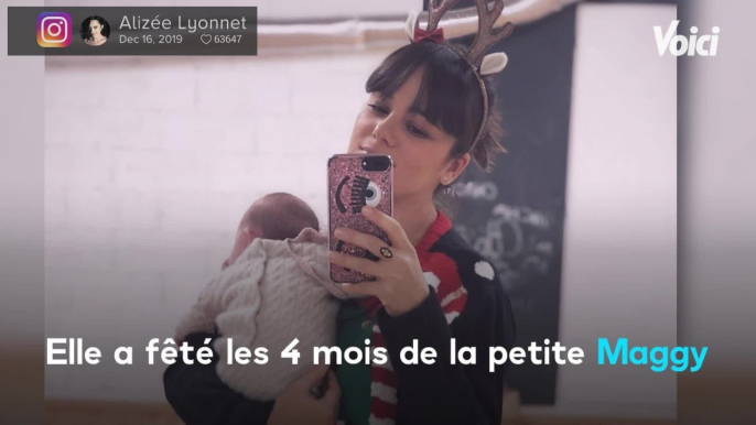 Voici - PHOTO Alizée : sa belle déclaration à sa fille Maggy pour ses 4 mois