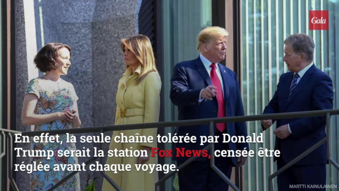 GALA VIDEO - Colère de Donald Trump : ce petit détail dans l’avion de sa femme Melania qui ne passe pas